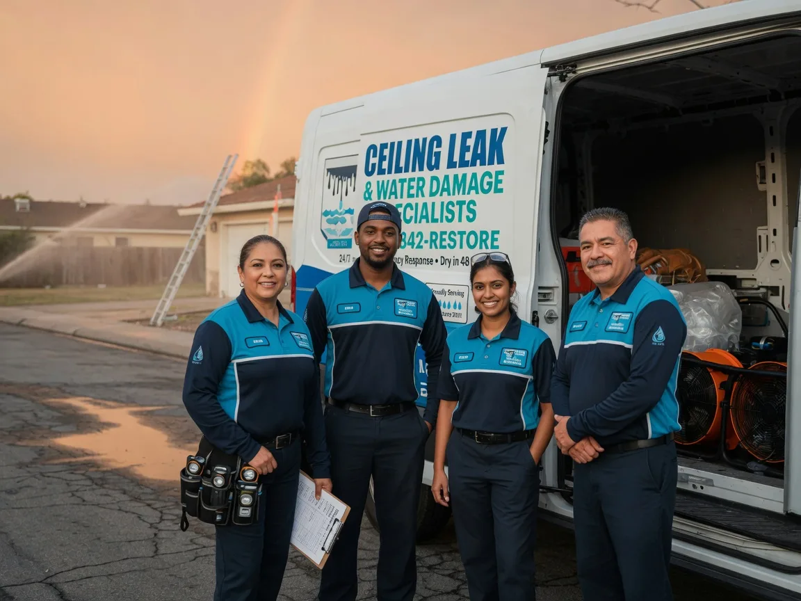 Ceiling Leak Cleanup company in Brunswick, GA