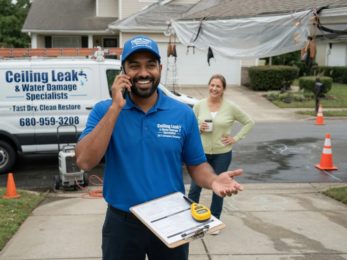 Ceiling Leak Cleanup Brunswick, GA FAQs
